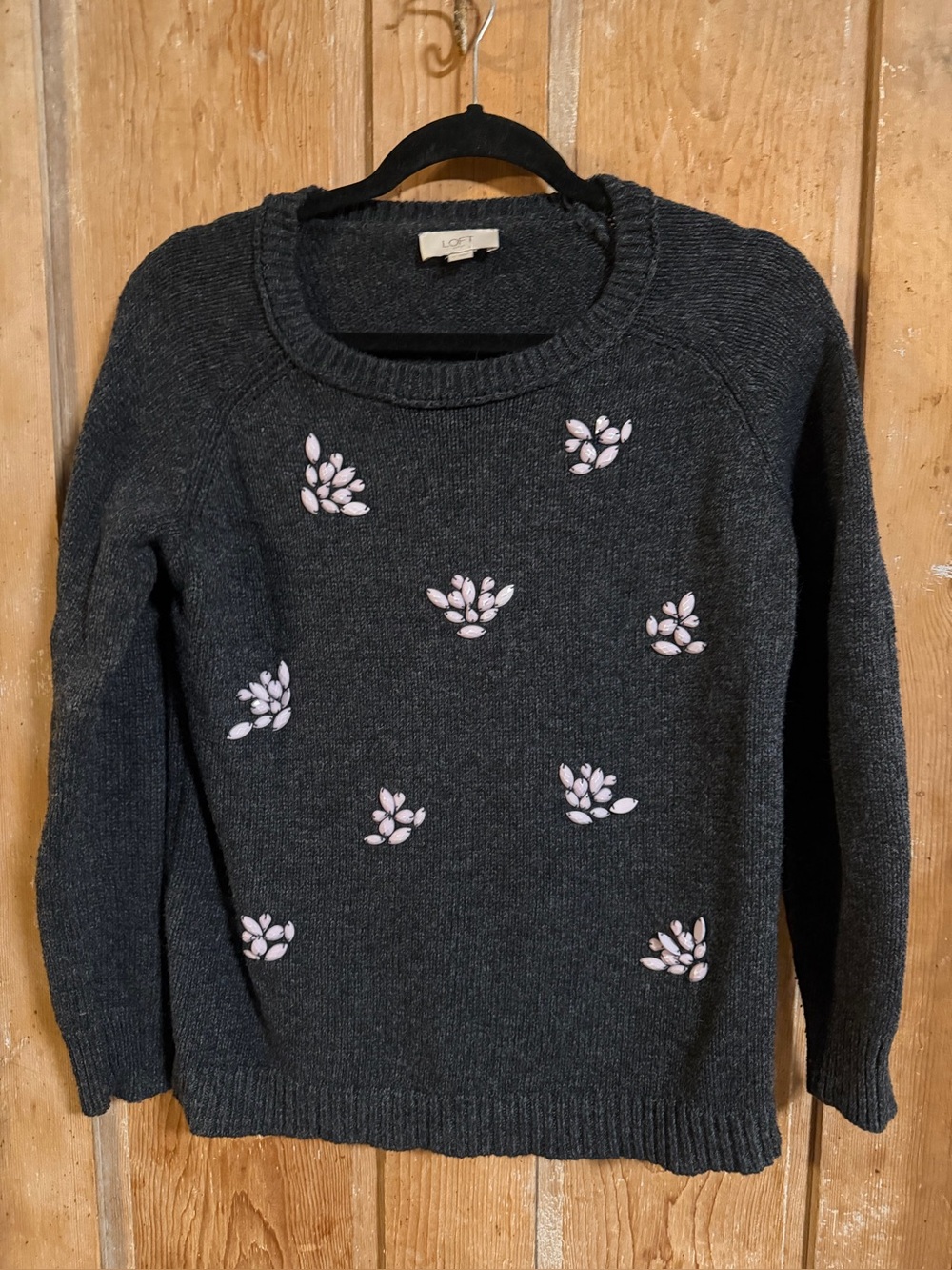 LOFT  outlet “Glam Up" Knit Sweater